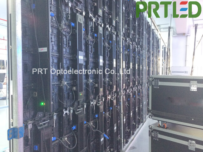 Indoor Rental Full Color Advertising LED Display Screen with P3.91, P4.81, P5.95. P6.25 Panel