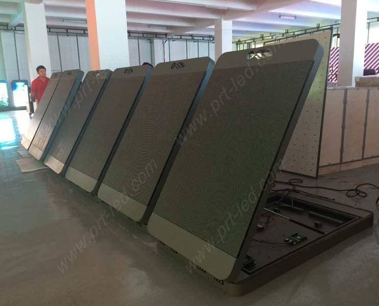 P5 Full Color Advertising Programmable LED Sign for Outdoor Pole