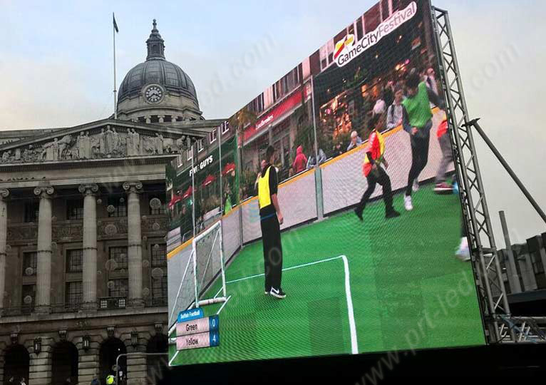 P6.25 Full Color LED Digital Signage for Outdoor Sport Matches