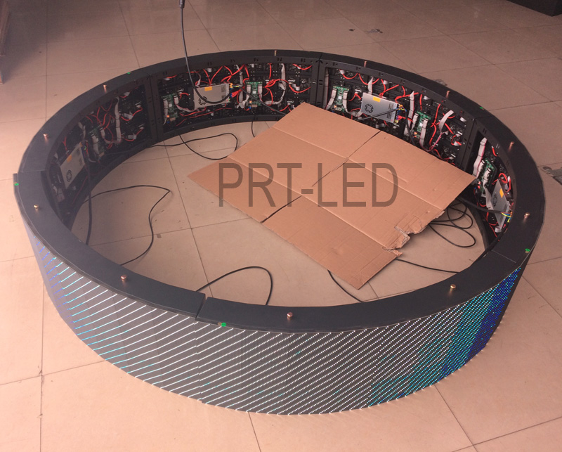 Indoor P3 Full Color Circular/Cylinder LED Display (diameter of 6m/2m)