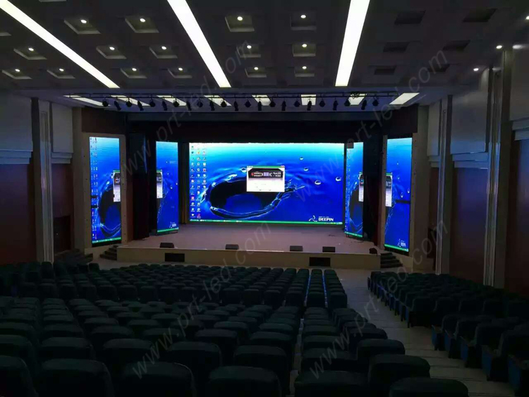 Indoor LED Display with Slim Aluminum Panel P4.8(1/10 scan 576X576mm)
