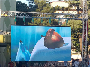 Outdoor Rental Full Color Digital LED Display Sign with 500X1000mm Board