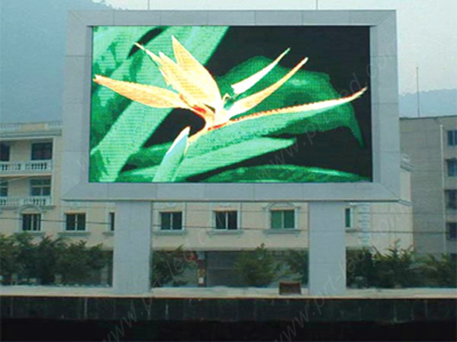 High Brightness P10 LED Advertising Board with Good Waterproof