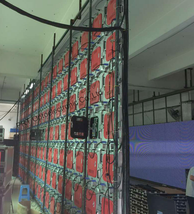 576X576mm Full Color LED Screen/Display Panel for Stage Background (P4.8, P6)