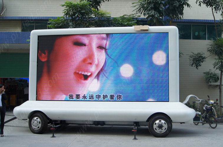 Truck/Trailer Mounted SMD P10 Outdoor LED Moving Sign