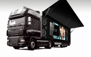 Portable Truck Trailer Mobile LED Display Board (P10 DIP)
