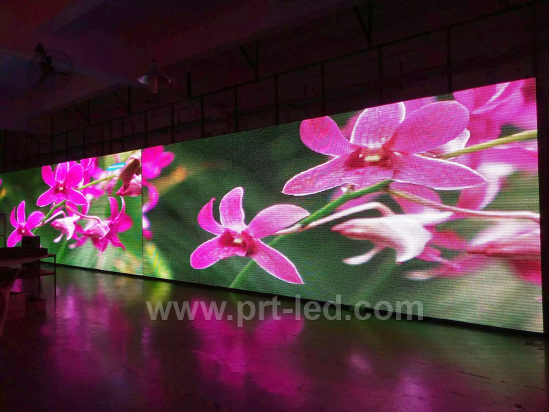 Low Power Full Color LED Video Wall Made with Energy-Saving P10 LED Module