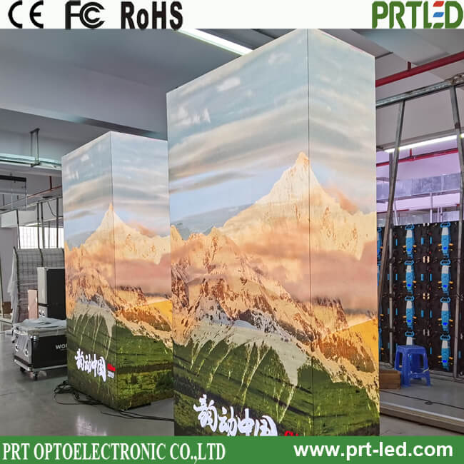 Slim Full Color Indoor LED Display Panel Front Service LED Screen Square LED Video Wall (P1.56, P1.95, P2.5, P2.6, P2.9, P3.9)