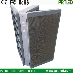 HD Outdoor P3.33 Advertising LED Display Board Mounting on Standing Poles